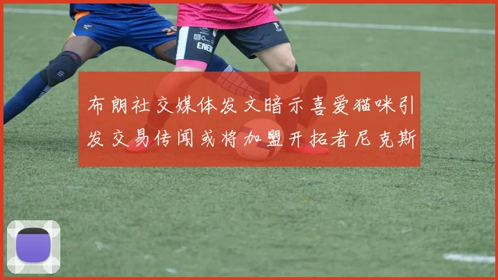 布朗社交媒体发文暗示喜爱猫咪引发交易传闻或将加盟开拓者尼克斯雷霆湖人